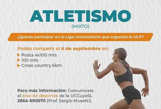 UCCUYO-SL: ATLETISMO