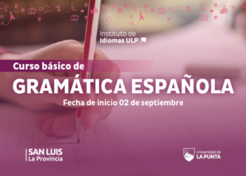 EL INSTITUTO DE IDIOMAS DICTARÁ UN CURSO SOBRE GRAMÁTICA ESPAÑOLA