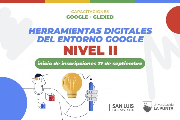 SE ABREN LAS INSCRIPCIONES PARA EL CURSO HERRAMIENTAS DIGITALES DEL ENTORNO GOOGLE