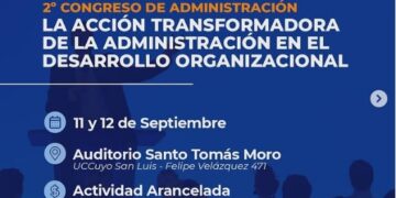 ¡LLEGA LA 2° EDICIÓN DEL CONGRESO DE ADMINISTRACIÓN UCCUYO!
