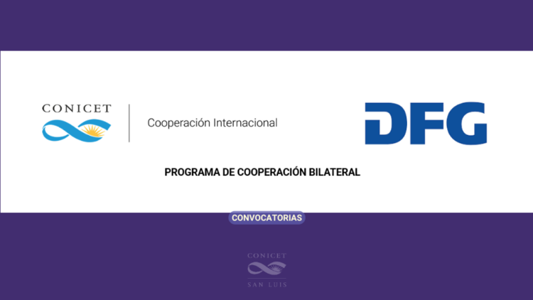 PROGRAMA BILATERAL CONICET – DFG 2025