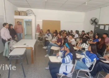 ESTUDIANTES DE LA TOMA VISITARON LA ESCUELA DE CIENCIAS DE LA SALUD DE LA UNVIME