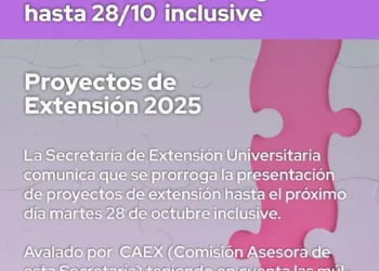 UNVIME: AMPLÍAN PLAZO DE INSCRIPCIÓN PARA PRESENTACIÓN DE PROYECTOS DE EXTENSIÓN