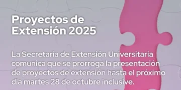 UNVIME: AMPLÍAN PLAZO DE INSCRIPCIÓN PARA PRESENTACIÓN DE PROYECTOS DE EXTENSIÓN