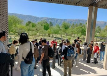 ESTUDIANTES DE LA ESCUELA TÉCNICA ING. HUERGO VISITARON LA UNIVERSIDAD NACIONAL DE LOS COMECHINGONES