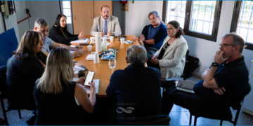 REUNIÓN DEL CONSEJO DIRECTIVO CON EL RECTOR DE LA UNSL