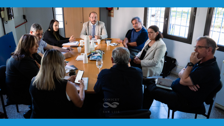 REUNIÓN DEL CONSEJO DIRECTIVO CON EL RECTOR DE LA UNSL