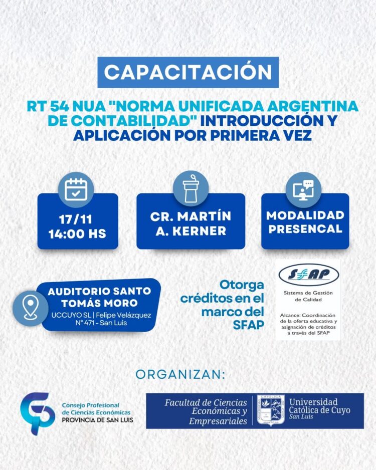 “NORMA UNIFICADA ARGENTINA DE CONTABILIDAD” INTRODUCCIÓN Y APLICACIÓN POR PRIMERA VEZ