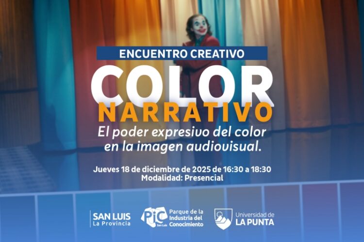 “COLOR NARRATIVO”: UN ENCUENTRO PARA DESCUBRIR EL PODER EXPRESIVO DE LA IMAGEN AUDIOVISUAL