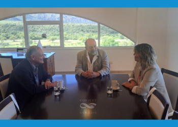 AUTORIDADES DEL CONICET SAN LUIS SE REÚNEN CON EL RECTOR DE LA ULP