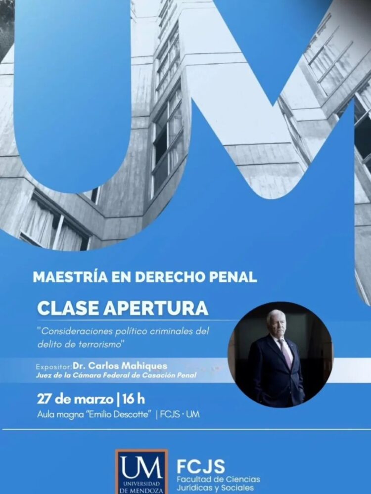 MAESTRÍA EN DERECHO PENAL – CLASE APERTURA