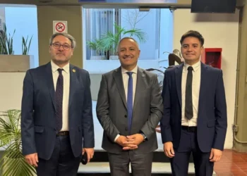 AUTORIDADES DE LA UNVIME PRESENTES EN EL HISTÓRICO TRASPASO RECTORAL DE LA UNIVERSIDAD DE MENDOZA