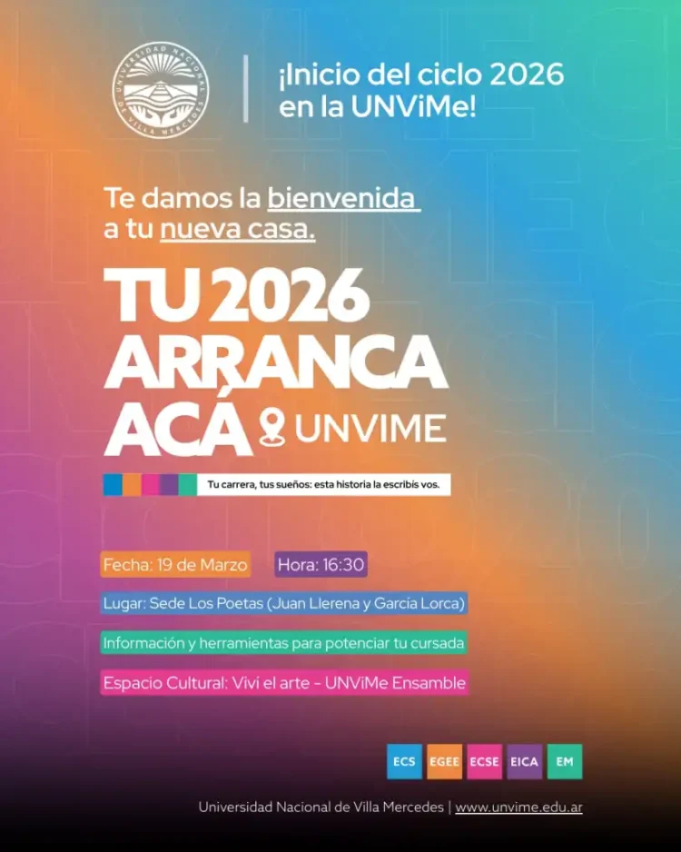 LA UNVIME LES DA LA BIENVENIDA A SUS NUEVOS INGRESANTES
