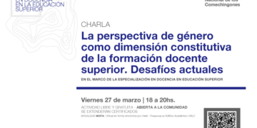 LA UNLC INVITA A UNA CHARLA ABIERTA SOBRE PERSPECTIVA DE GÉNERO