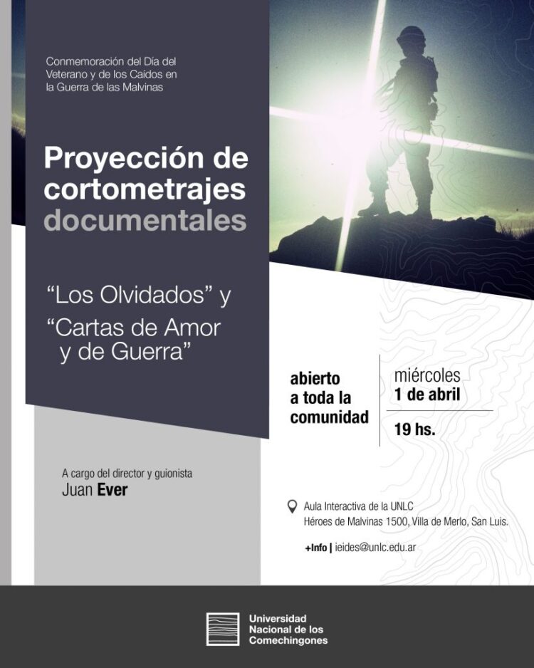 PROYECCIÓN DE CORTOMETRAJES EN LA UNI