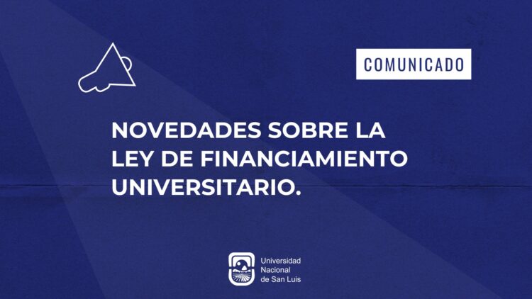 NOVEDADES SOBRE LA LEY DE FINANCIAMIENTO UNIVERSITARIO