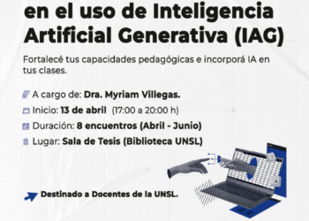 FORMARÁN A DOCENTES EN EL USO DE LA INTELIGENCIA ARTIFICIAL GENERATIVA (IAG)