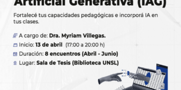 FORMARÁN A DOCENTES EN EL USO DE LA INTELIGENCIA ARTIFICIAL GENERATIVA (IAG)
