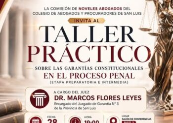 CAPSL: TALLER PRÁCTICO SOBRE LAS GARANTÍAS CONSTITUCIONALES EN EL PROCESO PENAL (ETAPA PREPARATORIA E INTERMEDIA)