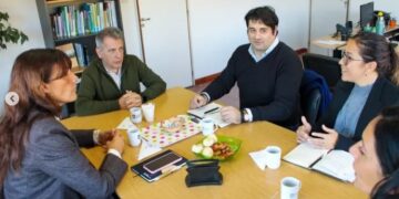 EL DECANO DE LA FCEJS DE LA UNSL,  MANTUVO UNA REUNIÓN CON LA VICERRECTORA DE LA UCCUYOSL, Y LA DECANA DE LA FACULTAD DE DERECHO Y CIENCIAS SOCIALES