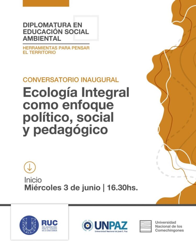 ESTÁN ABIERTAS LAS INSCRIPCIONES PARA LA DIPLOMATURA EN EDUCACIÓN SOCIOAMBIENTAL