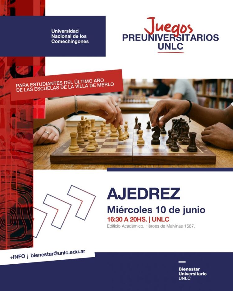 LA UNIVERSIDAD NACIONAL DE LOS COMECHINGONES ORGANIZA LOS PRIMEROS JUEGOS PREUNIVERSITARIOS UNLC
