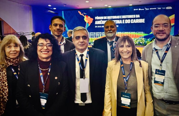 LA UNSL PARTICIPA DEL I FORO DE RECTORAS Y RECTORES DE AMÉRICA LATINA Y EL CARIBE EN BRASIL