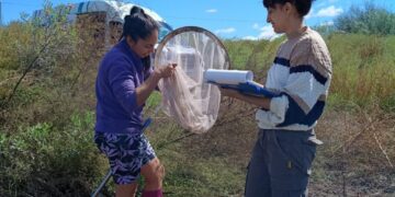 ESTUDIANTES DE CIENCIAS AMBIENTALES REALIZARON MUESTREOS BIOLÓGICOS EN EL RÍO CONLARA