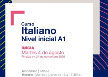 LA UNLC ABRE LA PREINSCRIPCIÓN AL CURSO DE ITALIANO NIVEL INICIAL