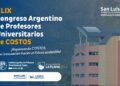 LA ULP SERÁ SEDE DEL 49° CONGRESO ARGENTINO DE PROFESORES UNIVERSITARIOS DE COSTOS