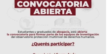 UCCUYO-SL: CONVOCATORIA ABIERTA: EQUIPOS DE INVESTIGACIÓN EN DERECHOS HUMANOS