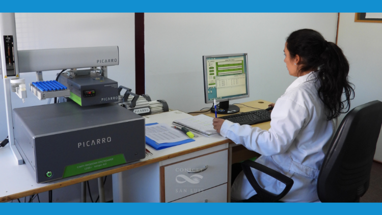 EL ESPECTRÓMETRO LÁSER PICARRO DEL IMASL RECIBIÓ MANTENIMIENTO Y VUELVE A ESTAR OPERATIVO