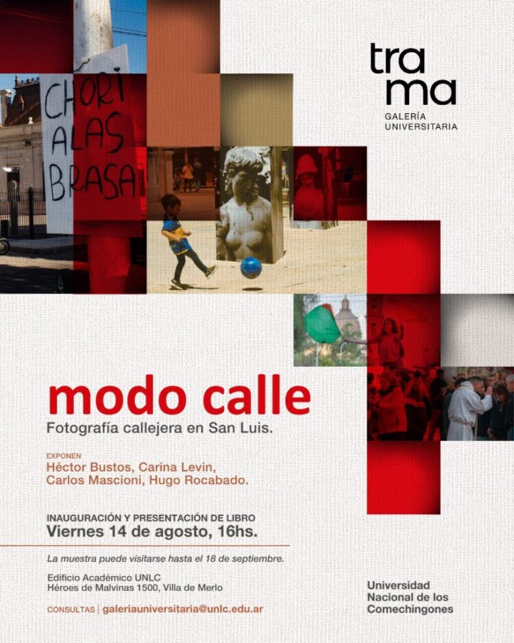 LA GALERÍA UNIVERSITARIA PRESENTA LA MUESTRA FOTOGRÁFICA “MODO CALLE”