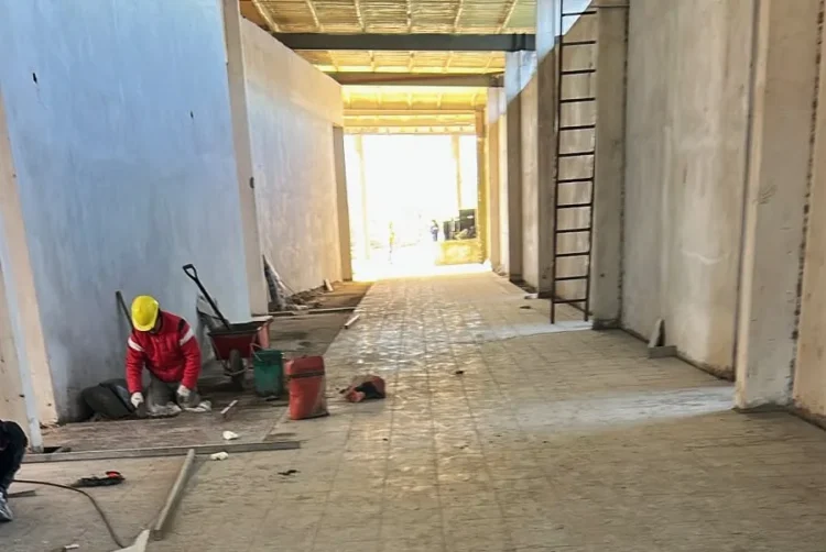 AVANZAN LAS OBRAS DE LAS AULAS PROPIAS PARA MEDICINA Y CIENCIAS DE LA SALUD