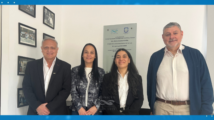 TRASPASO A LA NUEVA DIRECTORA DEL CCT CONICET SAN LUIS