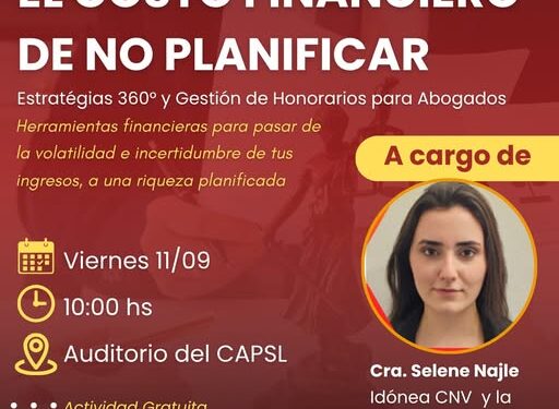 ⚖️📢 EL COSTO FINANCIERO DE NO PLANIFICAR