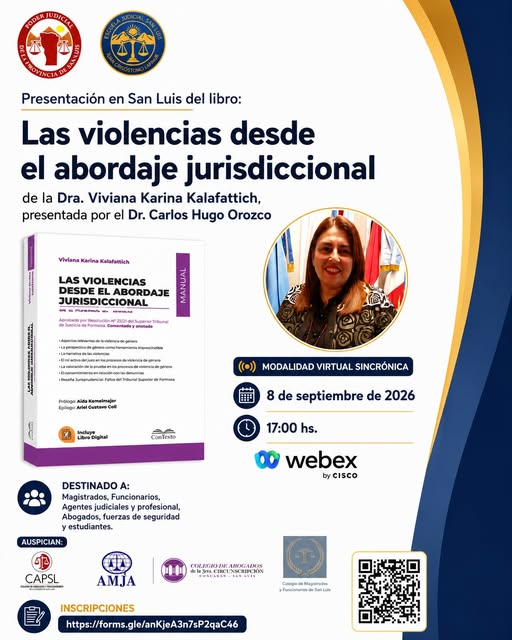 📚⚖️ PRESENTACIÓN EN SAN LUIS DEL LIBRO