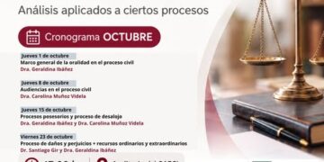 📚⚖️ CURSO PRESENCIAL ORALIDAD CIVIL Y ESTRATEGIAS PROCESALES EN LA PROVINCIA DE SAN LUIS