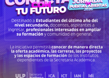 LA ULP INVITA A LA COMUNIDAD A PARTICIPAR DE LA JORNADA DE PUERTAS ABIERTAS 2026