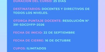 LA UNIVERSIDAD DE LA PUNTA ABRE LA INSCRIPCIÓN A UN CURSO PARA ENSEÑAR LENGUAJE VISUAL EN LAS AULAS