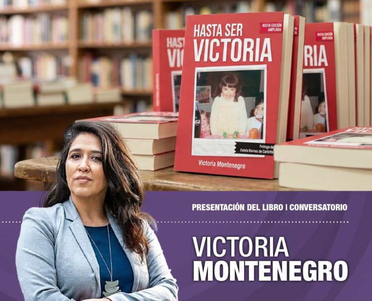 VICTORIA MONTENEGRO VISITARÁ LA UNSL PARA PRESENTAR «HASTA SER VICTORIA»
