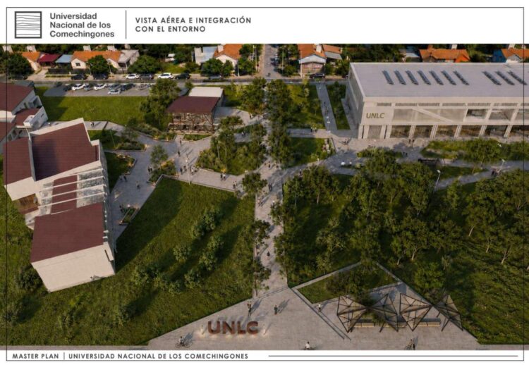 LA UNLC PRESENTÓ SU MASTER PLAN PARA EL CRECIMIENTO FUTURO DEL CAMPUS UNIVERSITARIO