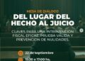 ⚖️ MESA DE DIÁLOGO: “DEL LUGAR DEL HECHO AL JUICIO”