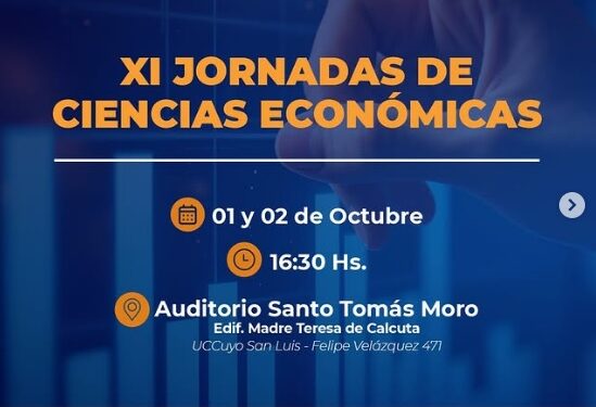 📊 ¡SE VIENEN LAS XI JORNADAS DE CIENCIAS ECONÓMICAS!