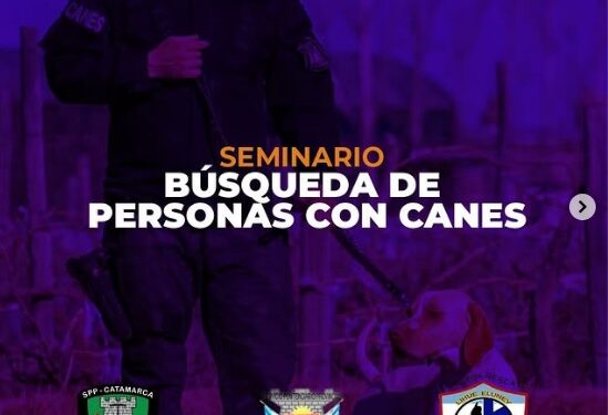 🐾 SEMINARIO: BÚSQUEDA DE PERSONAS CON CANES