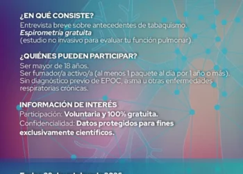 LA UNVIME CONVOCA A PERSONAS FUMADORAS A PARTICIPAR DE UN ESTUDIO DE INVESTIGACIÓN SOBRE SALUD PULMONAR