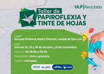 LA ULP ABRE LA INSCRIPCIÓN PARA UN TALLER GRATUITO DE PAPIROFLEXIA