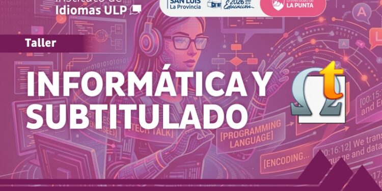 ABRIERON LAS INSCRIPCIONES PARA EL TALLER DE INFORMÁTICA Y SUBTITULADO
