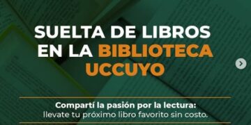 📢 ¡LLEGA UNA NUEVA “SUELTA DE LIBROS” EN LA BIBLIOTECA UCCUYO!