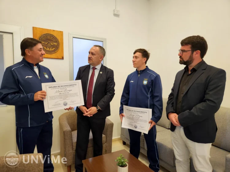 LA UNVIME RECONOCIÓ A DOS REFERENTES DEL ATLETISMO ARGENTINO